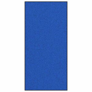 vidaXL Doormat Modra in črna 120 x 250 cm 100% poliamid