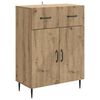 vidaXL Strani &scaron;al Artisan hrast 66 x 34,5 x 89,5 cm Inženirski les