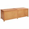 vidaXL Shranjevalna &scaron;katla 150 x 45 x 45 cm Masivno hrastovo les