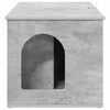 vidaXL Mačja hi&scaron;a Beton 85 x 55 x 50 cm Konstruiran les