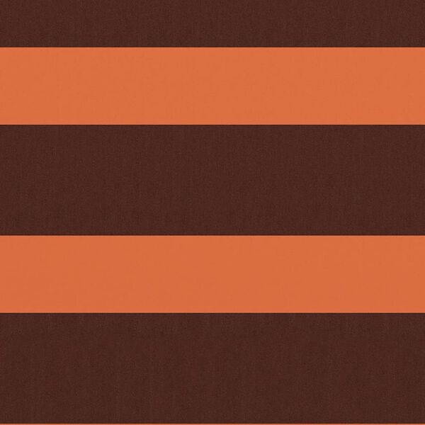 vidaXL Balkonsko platno oranžno in rjavo 90x400 cm oksford blago