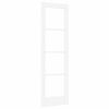 vidaXL Notranja vrata ORKDAL Belo grundirano 61 x 198,5 cm