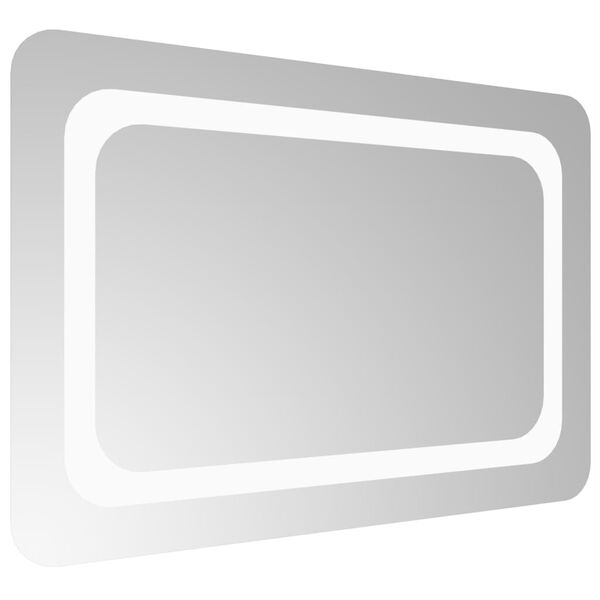 vidaXL LED kopalni&scaron;ko ogledalo 60x40 cm