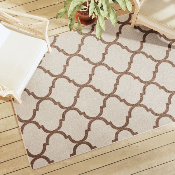 vidaXL Notranja in zunanja preproga večbarvna 120x180 cm