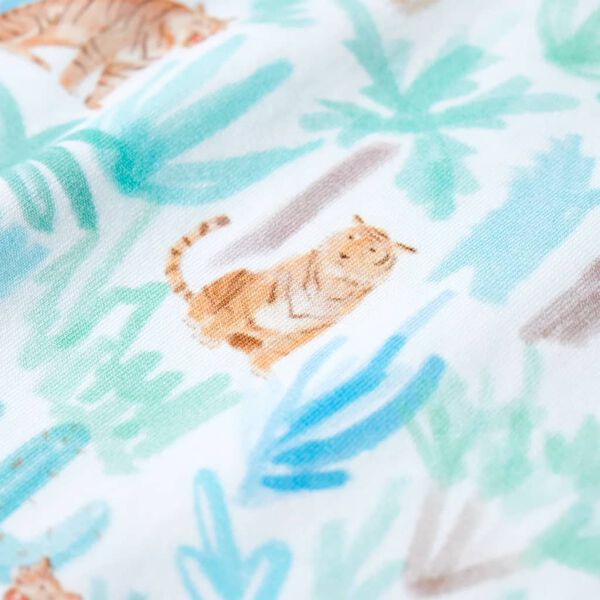 Otroška majica s kratkimi rokavi bež 104