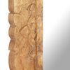 vidaXL Ogledalo 80x50 cm trden mangov les