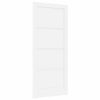 vidaXL Notranja vrata 86 x 198,5 cm Vezani les Bela