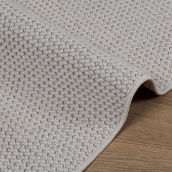 vidaXL Preproge za povr&scaron;ine Kvadrat krema 200 x 200 cm