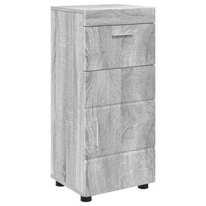 vidaXL Komplet omaric za kopalnico TULUM Siva Sonoma 37 x 31,5 x 82 cm