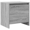 vidaXL Nočna omarica siva sonoma 45x34x44,5 cm iverna plo&scaron;ča