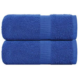 vidaXL Brisače za umivanje FROGN 2 kosa modre 30x30 cm 360 g/m&sup2;