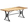 vidaXL Jedilna miza 180x90x76 cm trden mangov les
