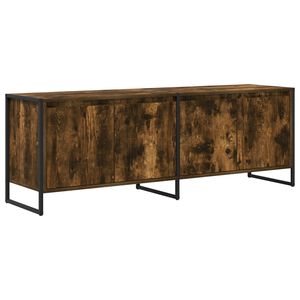 vidaXL TV omarica 140 x 36 x 49.5 cm Dimni hrast Inženirski les