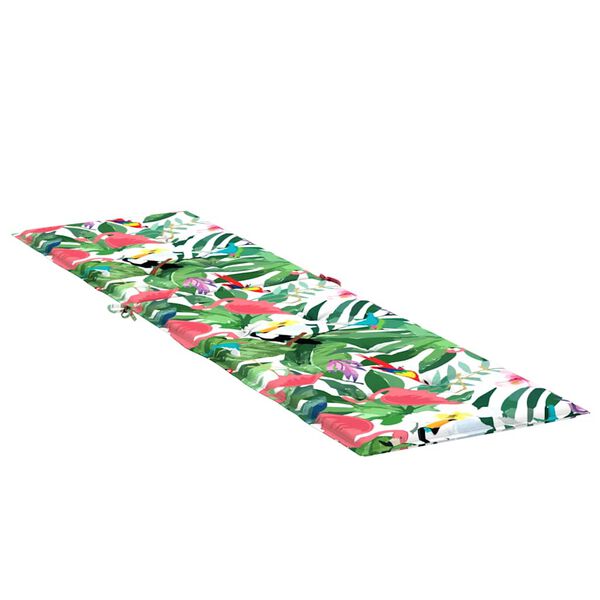 vidaXL Blazina za ležalnik večbarvna oxford tkanina