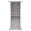 vidaXL Stojalo za akvarij siva sonoma 60,5x36x72,5 cm inženirski les