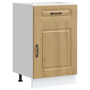 vidaXL Kuhinjska osnovna omarica Kalmar artisan hrast inženirski les