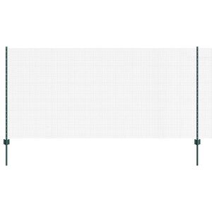 vidaXL Varjen žični ograjo s stebri 10 x 1,2 m Jeklo s PVC premazom