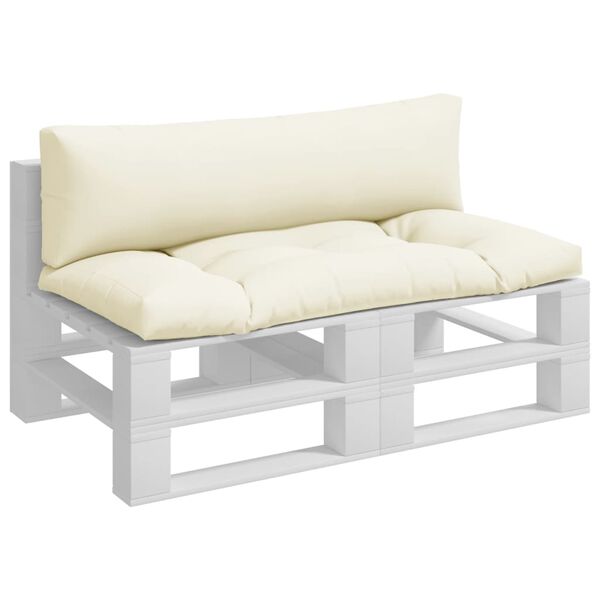 vidaXL Blazine za palete 2 kosa pe&scaron;čeno blago