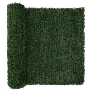 vidaXL Um գլխավոր шива Temno zelena 1,5 x 3 m PVC in jeklo