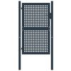 vidaXL Ograjna vrata antracit 102x200 cm jeklo