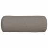 vidaXL Blazine 2 pcs Taupe &Oslash; 25 x 70 cm blago