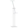 vidaXL Razstave na sejmih Bela 26,5 x 26,5 x 150 cm Jeklo