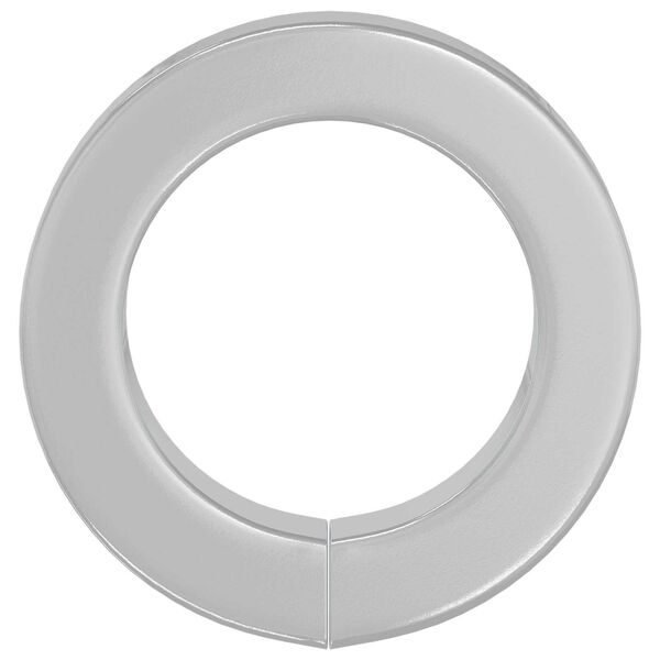 vidaXL Podložka s pomladjo 2 pcs Bela 13 x 1 mm elezo