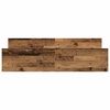 vidaXL Posteljni okvir brez vzmetnice star les 160x200 cm