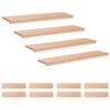 vidaXL Stopnice 12 kos 120 x 30 x 2 cm Naravna Trda bukovina