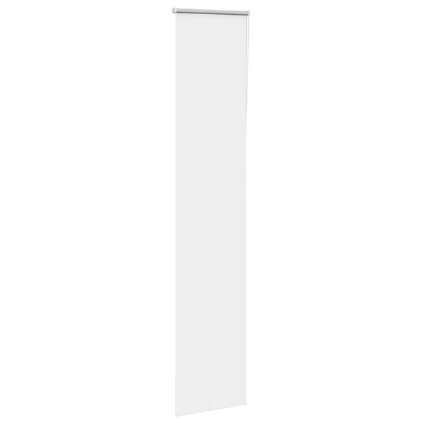 vidaXL Rolo zatemnjena bela 55x230cm tkanina &scaron;irina 50,7cm poliester