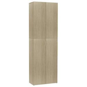 vidaXL Pisarni&scaron;ka omara sonoma hrast 60x32x190 cm iverna plo&scaron;ča