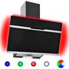 vidaXL RGB kuhinjska napa LED 60 cm nerjaveče jeklo in kaljeno steklo