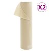 vidaXL Vrtna koprena 2 zvitka 70 g/m&sup2; 50x1,6 m