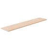 vidaXL Polica 100x20x1,5 cm neobdelana trdna hrastovina