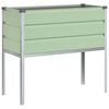 vidaXL Cvetlično korito Pastelno zelena 100 x 45 x 90 cm