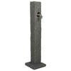 vidaXL Vrtni tanker Antracit 26 x 26 x 98 cm PE