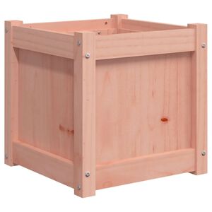 vidaXL Vrtno cvetlično korito 40x40x40 cm trden les douglas