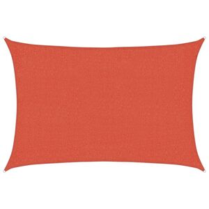 vidaXL Senčno jadro 160 g/m&sup2; terakota 2x2,5 m HDPE