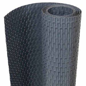 vidaXL Balkonsko platno antracitno 300x80 cm poli ratan