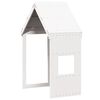 vidaXL Streha za otro&scaron;ko posteljo bela 55x84x132 cm trdna borovina