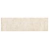 vidaXL Kuhinjska preproga kremni beton 150 x 45 cm 100% poliamid