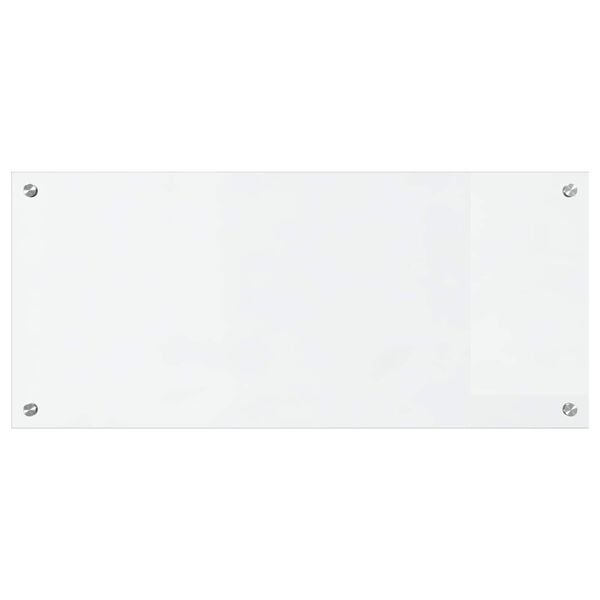 vidaXL Zaščita za kuhinjo Transparentno 90 x 40 cm kaljeno steklo