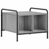 vidaXL Klubska miza Siva Sonoma 50 x 49 x 41 cm Inženirski les