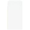 vidaXL Stenska omarica bela 60x31x60 cm inženirski les