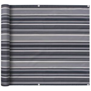 vidaXL Zunanji dežnik 400 x 90 cm oxford Pravokotna večbarvno