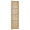 vidaXL Notranja vrata 61 x 198,5 cm Vezani les Naravna