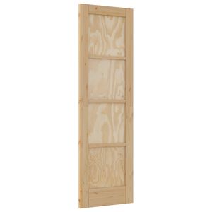 vidaXL Notranja vrata 61 x 198,5 cm Vezani les Naravna