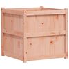 vidaXL Vrtno cvetlično korito 70x70x70 cm trden les douglas