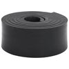 vidaXL Gumijasti rob za snežni plug črn 250x8x1 cm