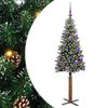 vidaXL Ožja jelka Zelena 150 cm PVC in trden bor